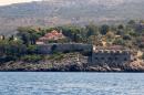 Mosque and fortifications at Pilos, Peloponnese